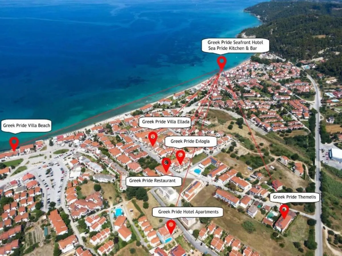 Halkidiki Greek Pride Beach Villa Fourka 0*,